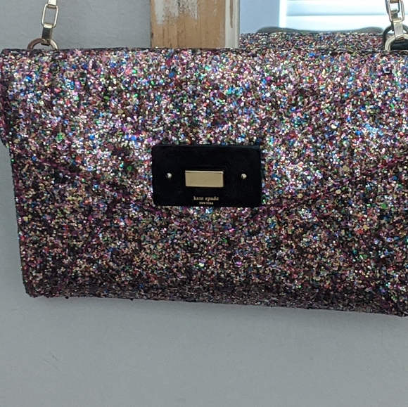 Kate Spade Glitter Chain Strap bag - Picture 2 of 8